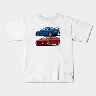 STi vs EVO Kids T-Shirt